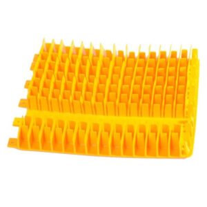 Spazzola Dynamic combinata in PVC gialla per robot Dolphin