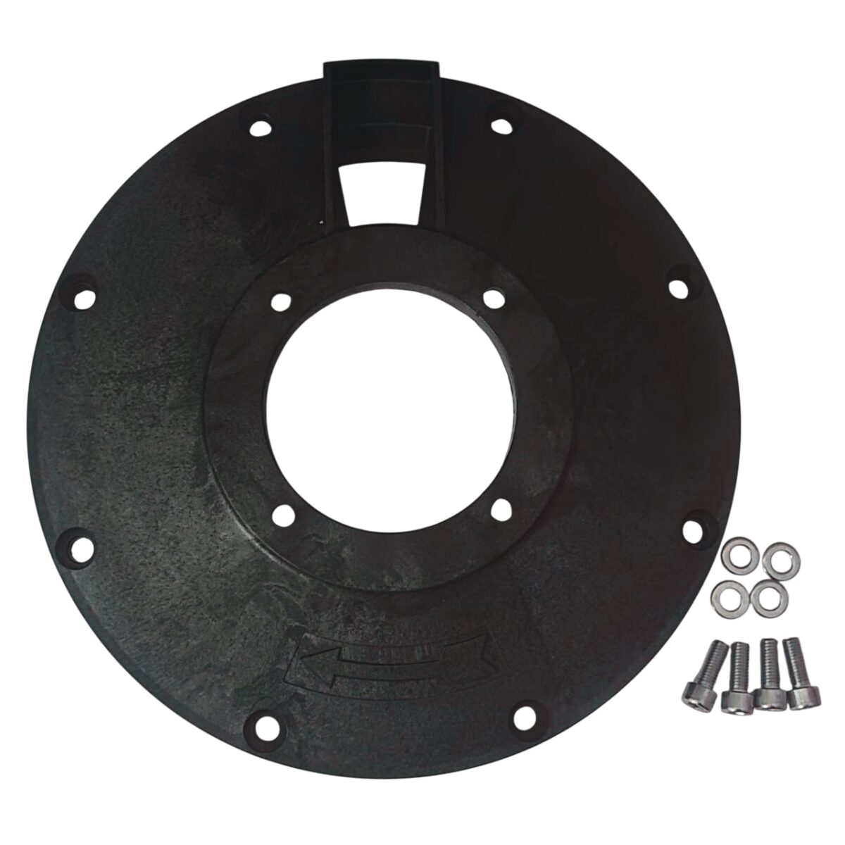 Flangia motore ricambio per pompa piscina Maxim Astralpool per pompe con potenza di 3,5 Hp.