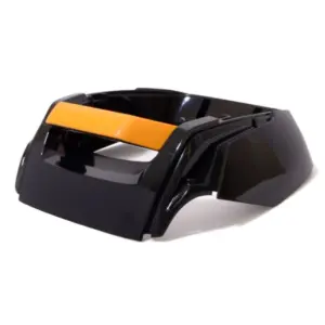 Carenatura superiore/frontale nera e arancione per robot Dolphin