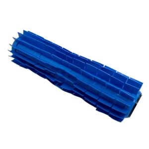 Spazzola in PVC blu pre-assemblata su cilindro per robot Dolphin