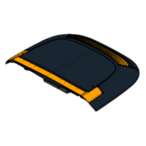 Sportello chiusura coperchio per robot Dolphin Wave 90i