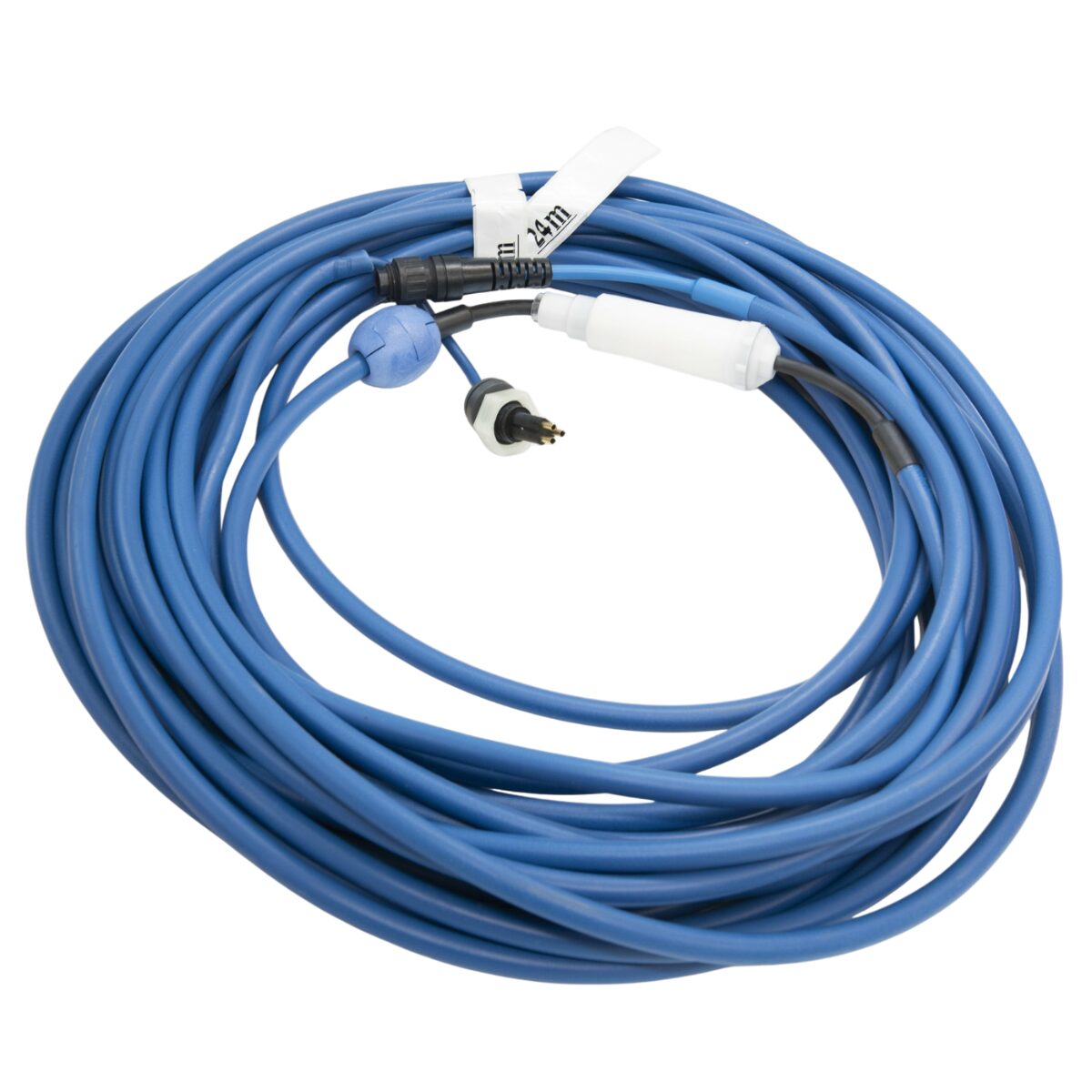 Cavo dynamic 24 mt con snodo, connessione e gommino ricambio per robot piscina Dolphin