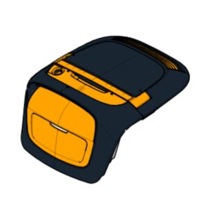 Scocca superiore ricambio per robot piscina Wave 90I Dolphin