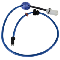 Spezzone cavo dynamic 120 cm con gommino connessioni e puntali snodo swivel ricambio per robot piscina Wave 90i Dolphin