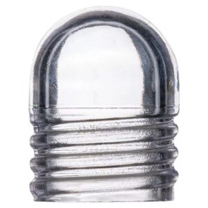 Bicchierino trasparente filettato ricambio per valvola selettrice Side Praher