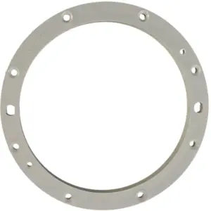 Flangia, vista da sopra, ricambio per scarico di fondo HD33L Certikin