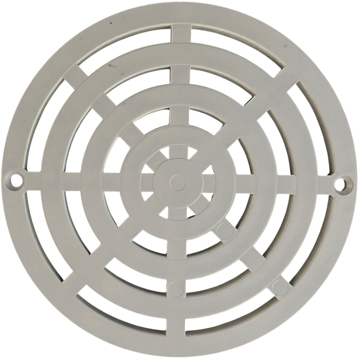 Griglia piatta, vista da sopra, ricambio per scarico di fondo Pool’s