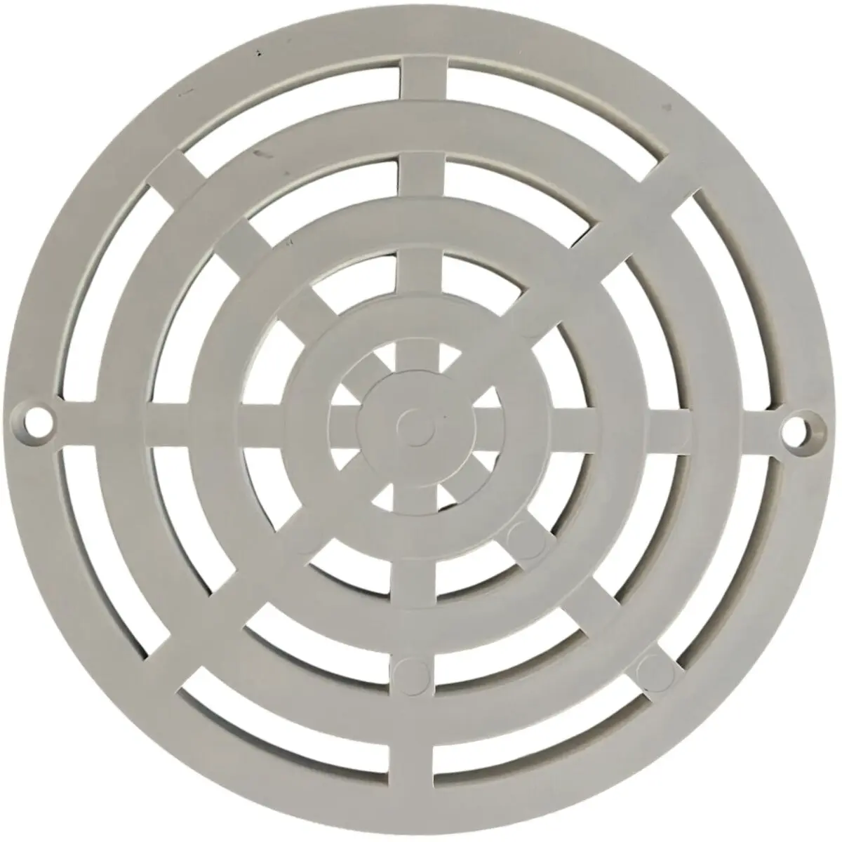 Griglia piatta, vista da sopra, ricambio per scarico di fondo Pool’s