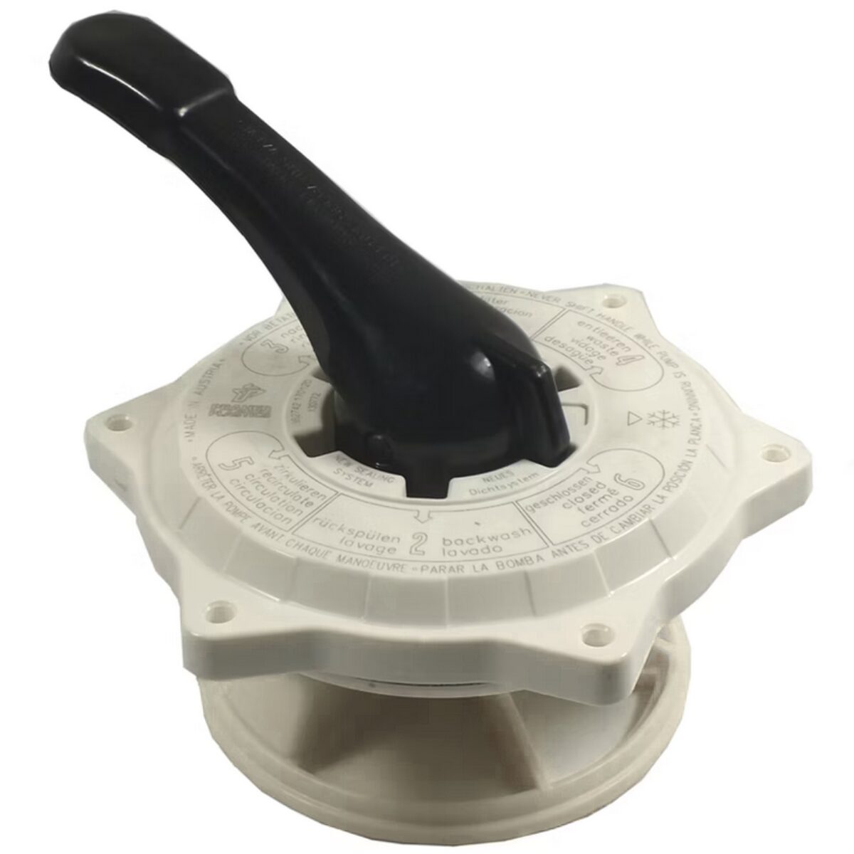 Kit coperchio distributore composta da guarnizione a raggio, maniglia, molla ricambio per valvola selettrice side da 1 pollice e mezzo Praher