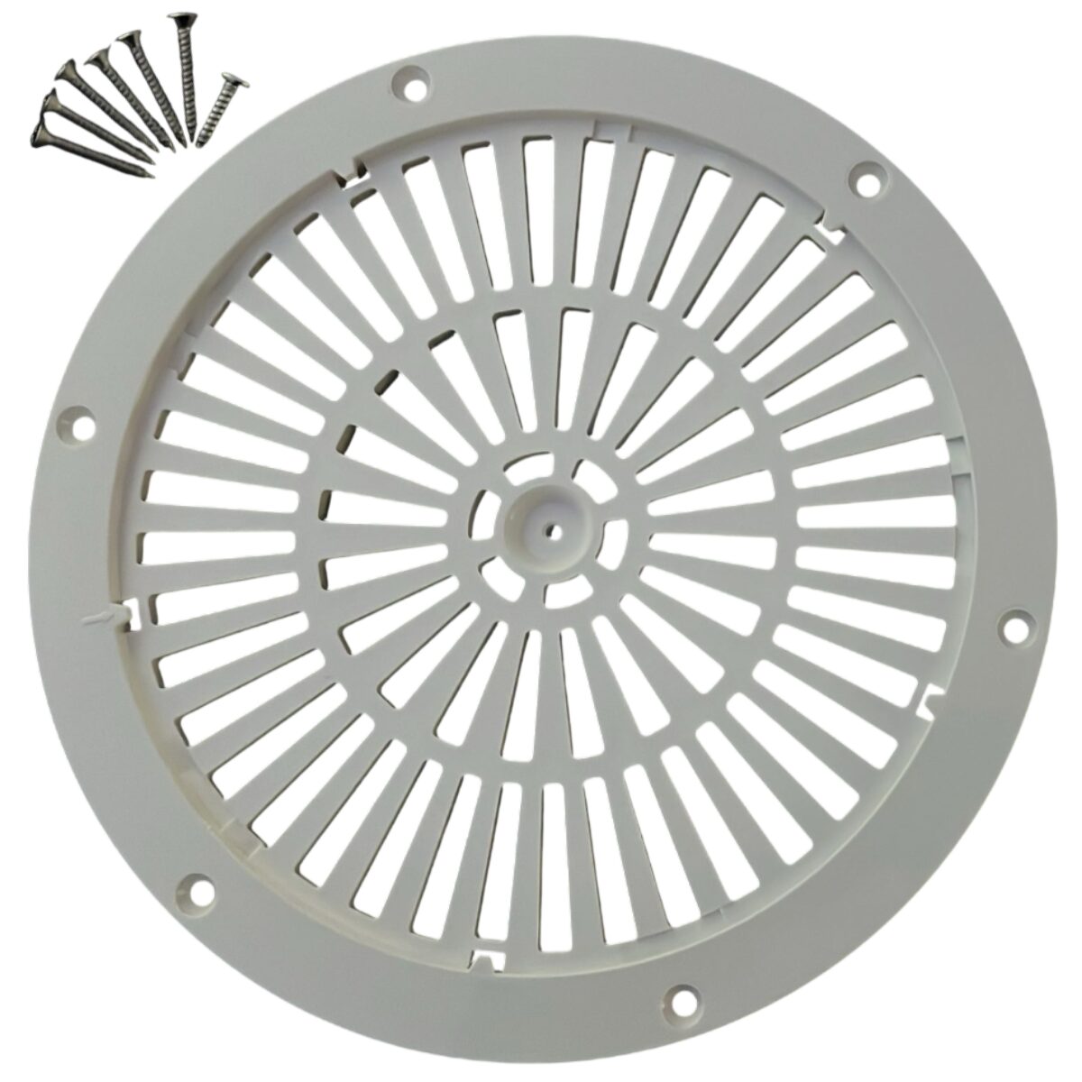 Griglia con viti di fissaggio ricambio per bocchetta pavimento regolabile 3 pollici Astralpool