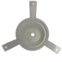 Vista frontale calotta ricambio per faro subacqueo 300 watt PAR56 Cofies Hayward