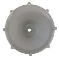 Vista posteriore della calotta ricambio per faro subacqueo Cofies