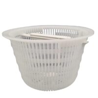 Vista superiore del cestello ricambio per skimmer Classic, sfioratore dritto e ad angolo Aqua