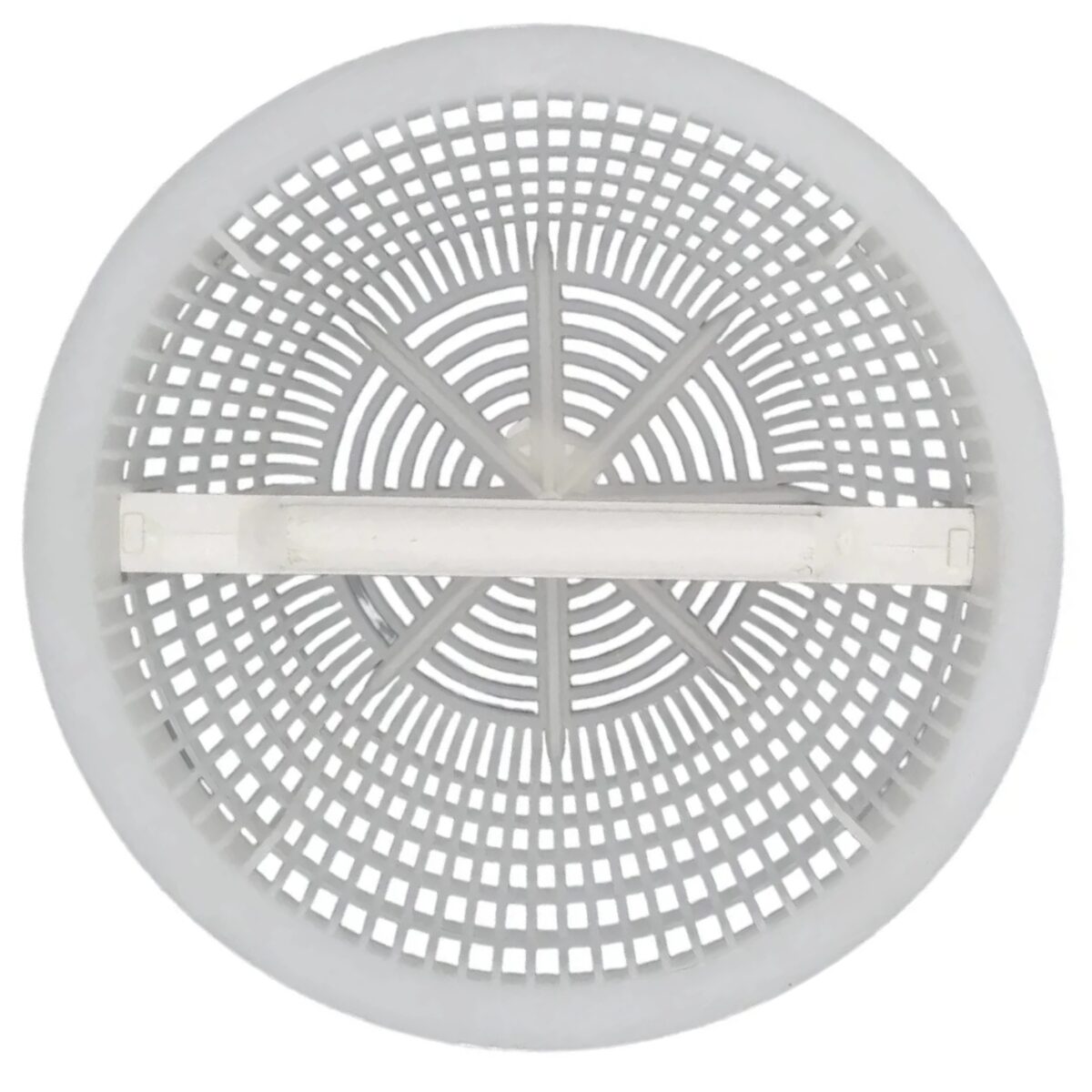 Vista laterale del cestello ricambio per skimmer Classic, sfioratore dritto e ad angolo Aqua