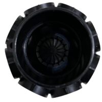 Vista superiore del collettore a 8 attacchi ricambio per filtro a sabbia portata 22 e 33 mc Pool's