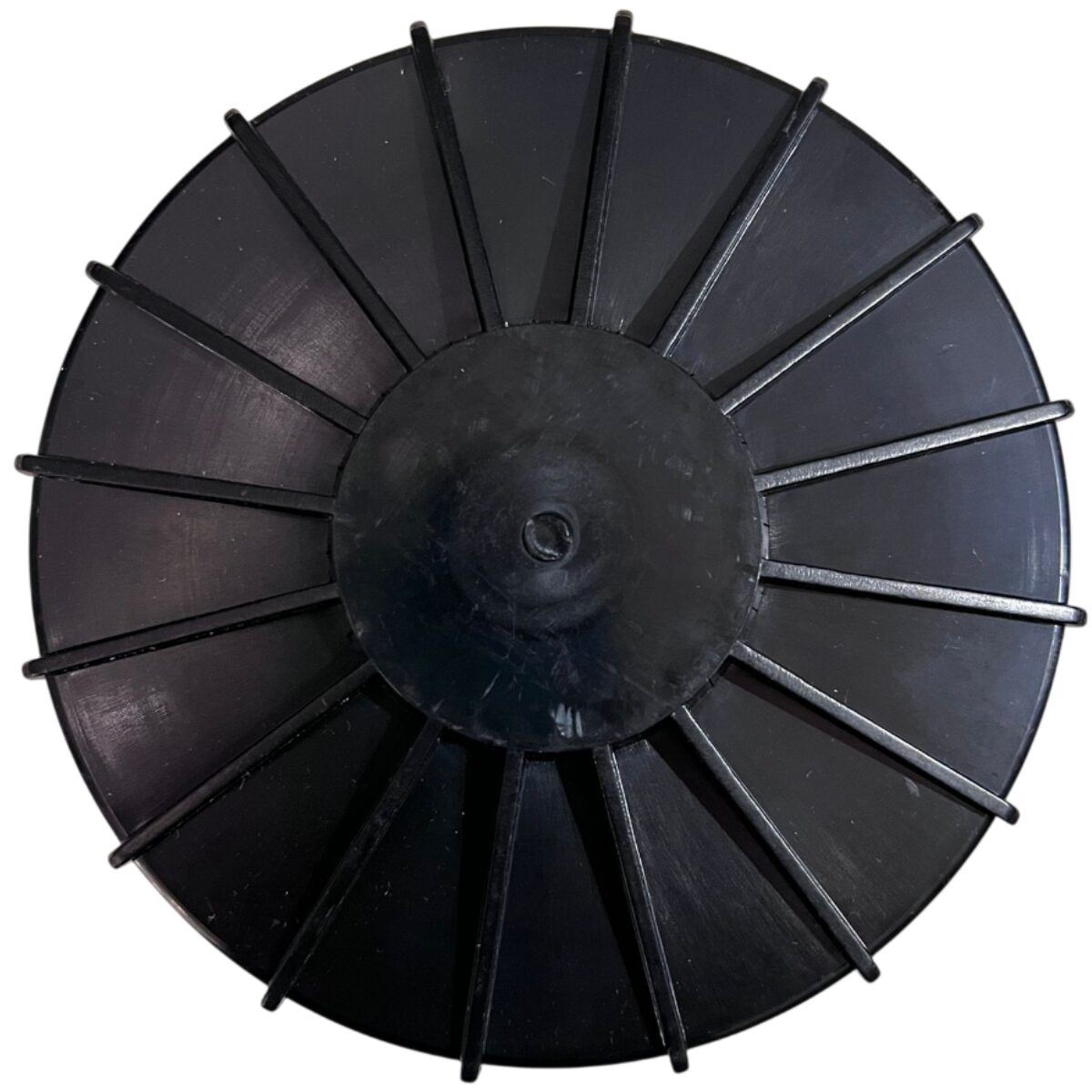 Vista inferiore del collettore a 8 attacchi ricambio per filtro a sabbia portata 22 e 33 mc Pool's