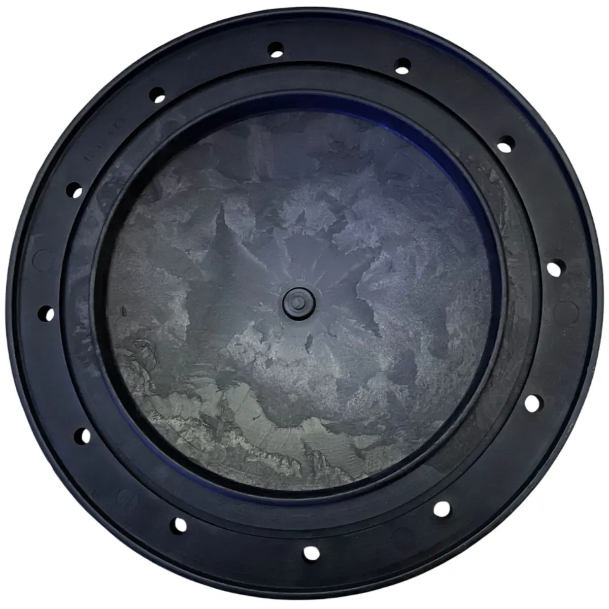 Vista inferiore coperchio con 12 fori ricambio per filtro a sabbia portata 15 22 e 33 mc Pool's