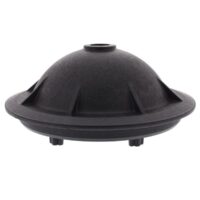 Vista laterale del coperchio ricambio per filtro a sabbia Top Side Hayward