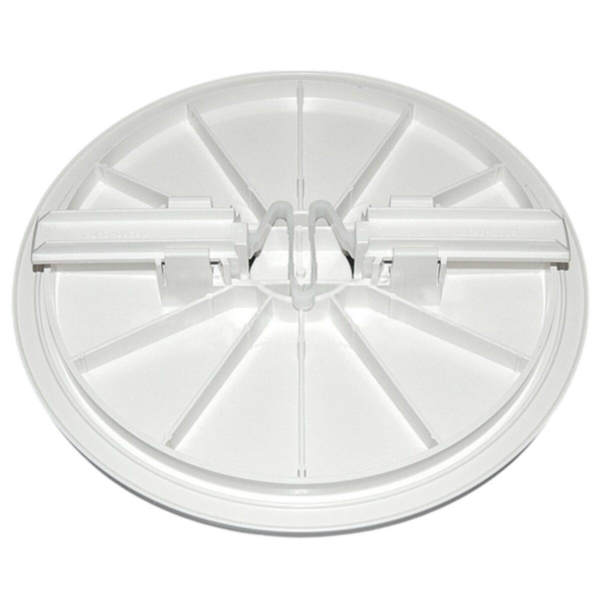 Coperchio visto da sotto ricambio per skimmer bocca larga e bocca stretta, portata 17,5 litri Astralpool