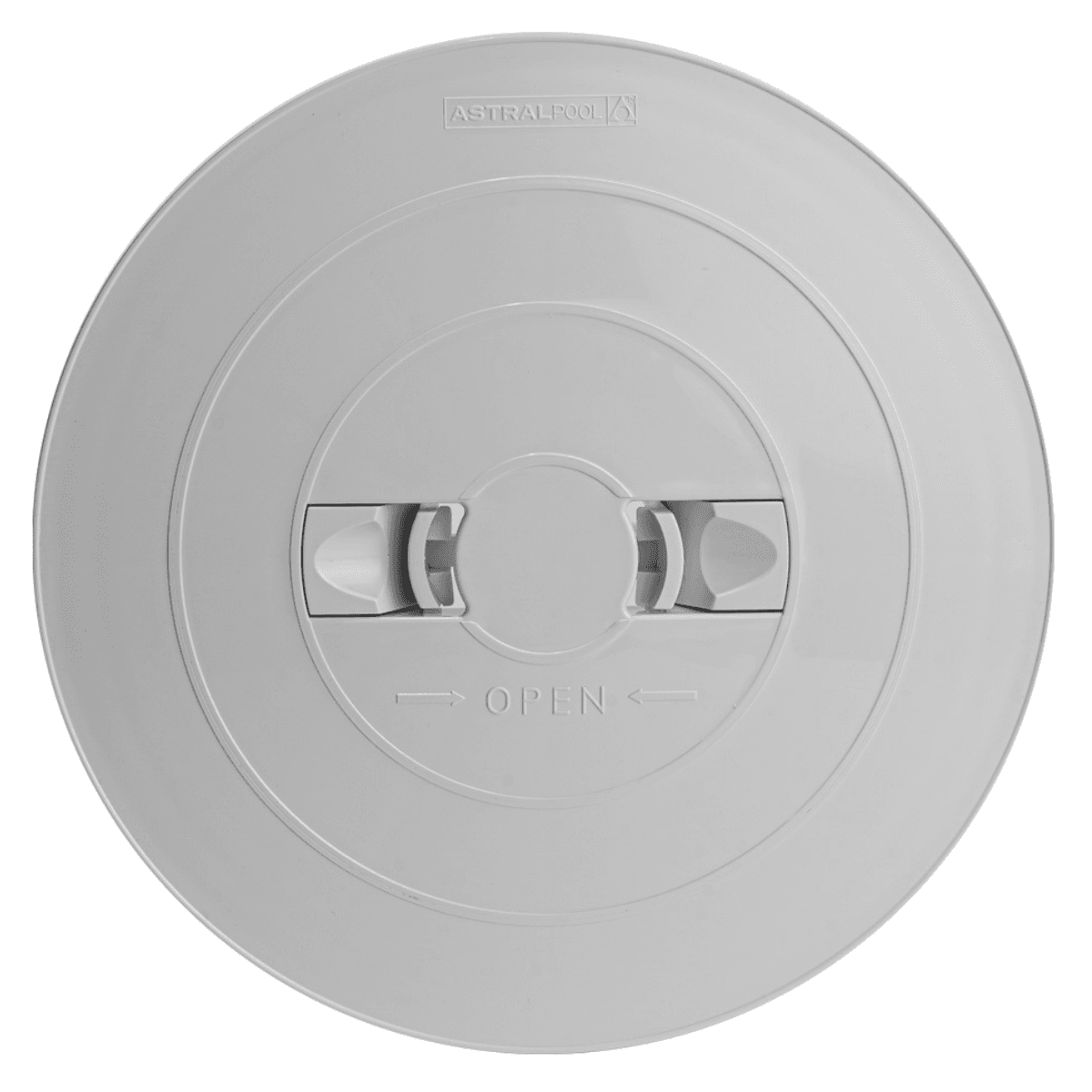 Coperchio visto da sopra ricambio per skimmer bocca larga e bocca stretta, portata 17,5 litri Astralpool
