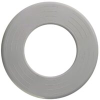 Vista frontale del copriflangia ricambio per faro subacqueo Aqua