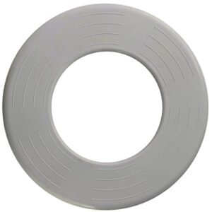 Vista frontale del copriflangia ricambio per faro subacqueo Aqua