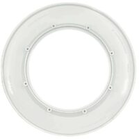 Vista posteriore copriflangia ricambio per faro subacqueo Cofies