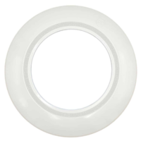 Vista frontale copriflangia ricambio per faro subacqueo Cofies