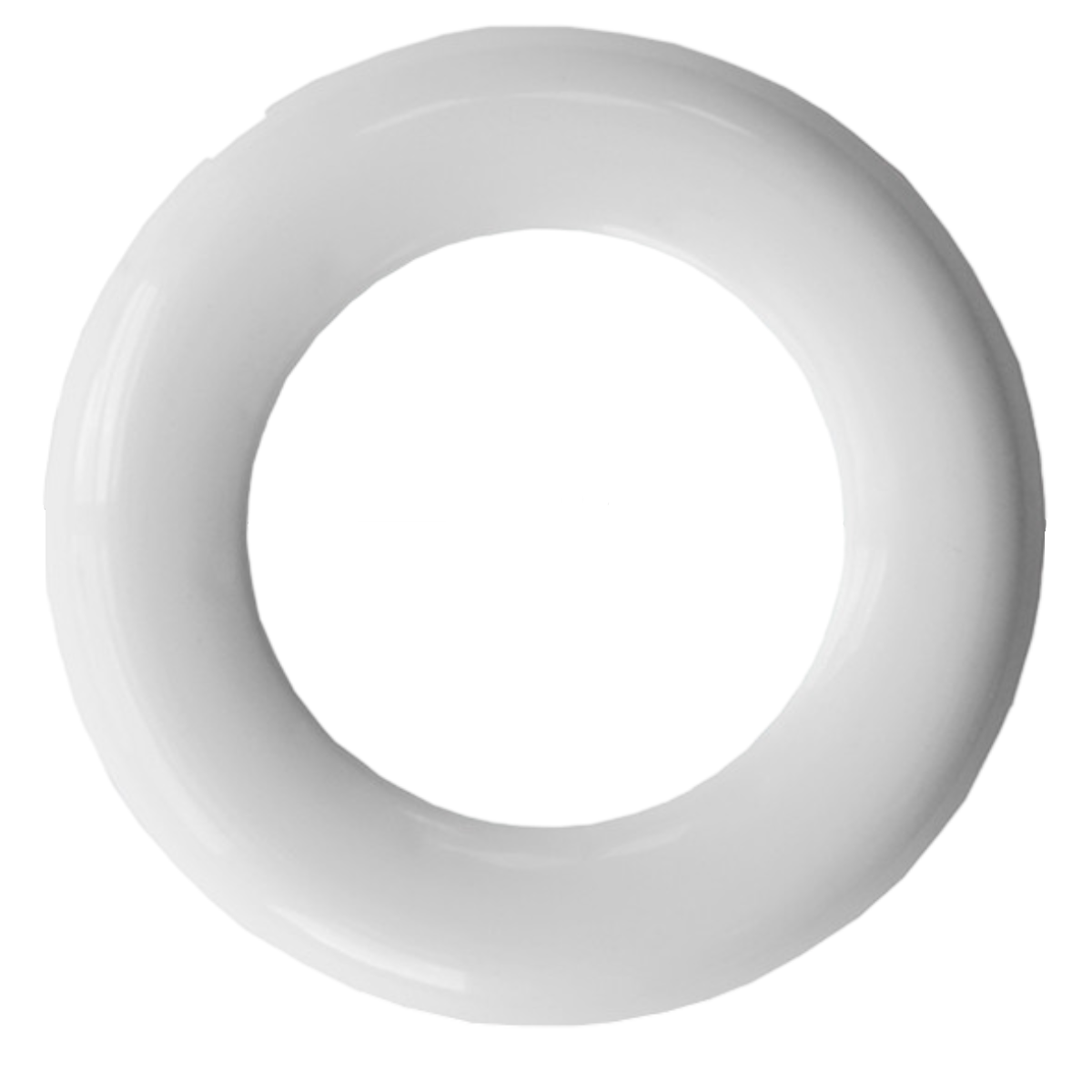 Vista frontale del copriflangia ricambio per faro subacqueo Elegance post 2007 Weltico