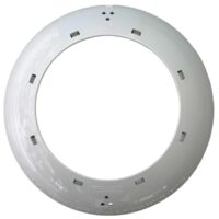 Vista frontale del copriflangia ricambio per faro subacqueo Extra piatto Astralpool