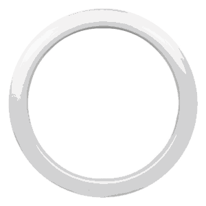 Copriflangia ricambio per faro subacqueo PU09 Certikin