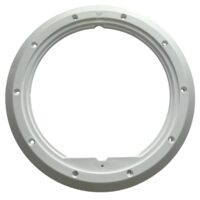 Vista frontale della flangia ricambio per faro subacqueo 300 watt PAR56 Hayward