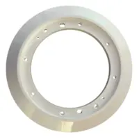 Flangia, vista da sopra, ricambio per scarico di fondo HD33 Certikin