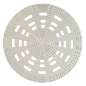 Griglia piatta, vista da sopra, ricambio per scarico di fondo per piscine rivestite in piastrelle Pool’s