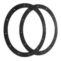 Coppia guarnizioni ricambio per bocchetta pavimento regolabile 3 pollici Astralpool