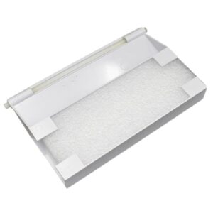 Kit composto da battente e perno, vista frontale, ricambio per skimmer 3118 e 3119 Cofies