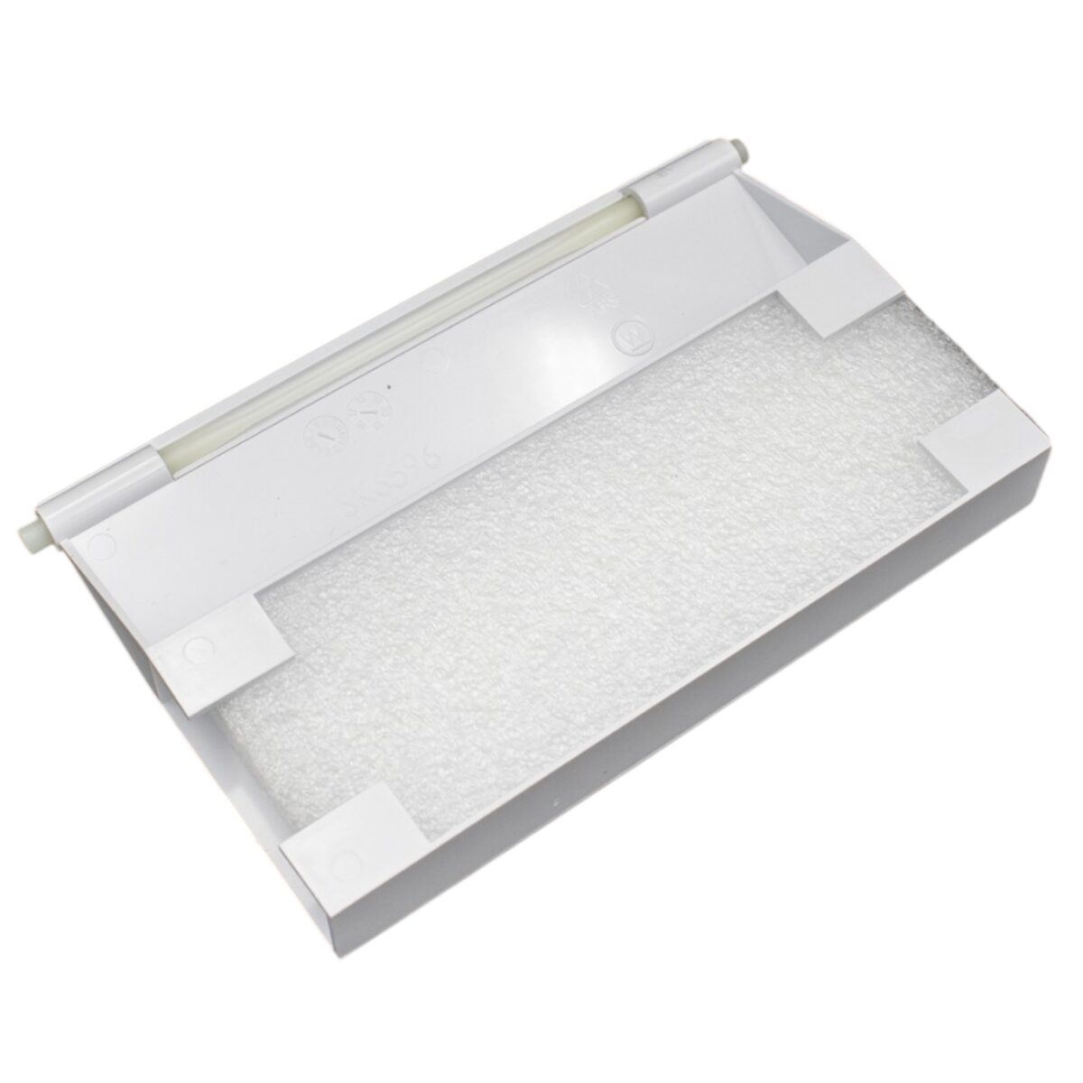 Kit composto da battente e perno, vista frontale, ricambio per skimmer 3118 e 3119 Cofies