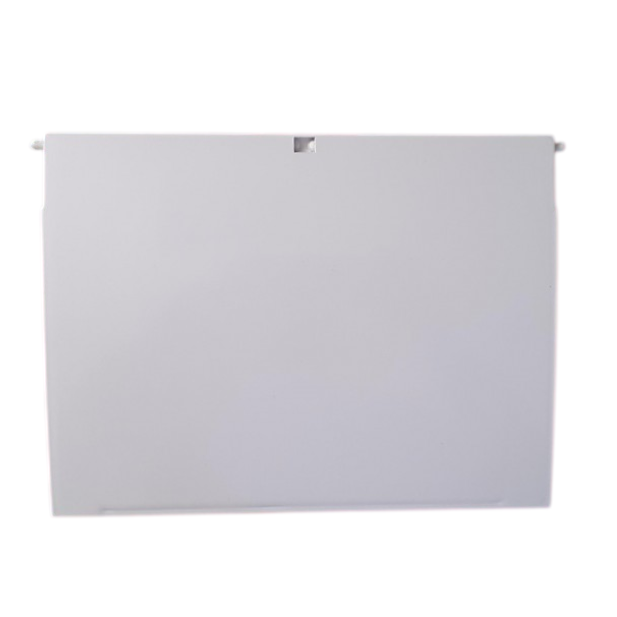 Vista frontale del kit composto da battente e perno ricambio per skimmer Elegance A400 e Classic Weltico