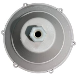 Vista posteriore della calotta e pressacavo ricambio per faro subacqueo PL-PB84, PL-PB96 Aquareva