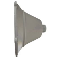 Vista laterale della calotta e pressacavo ricambio per faro subacqueo PL-PB84, PL-PB96 Aquareva