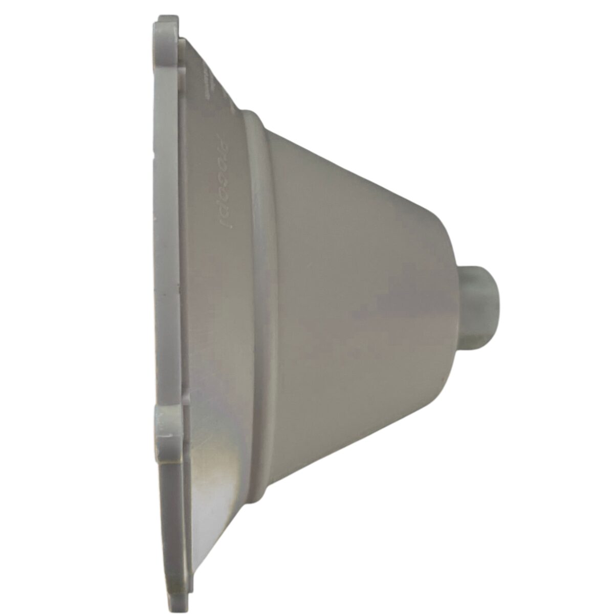 Vista laterale della calotta e pressacavo ricambio per faro subacqueo PL-PB84, PL-PB96 Aquareva