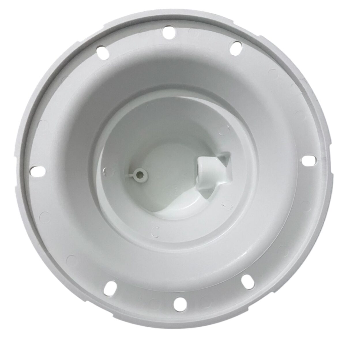 Vista frontale della calotta ricambio per faro subacqueo Standard e Lumiplus PAR56 Astralpool