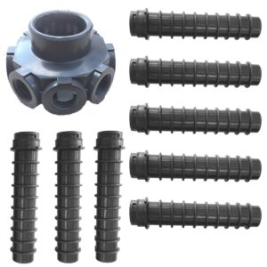 Kit composto da collettore da e candelotti ricambio per filtro a sabbia Top Aquarius Aqua