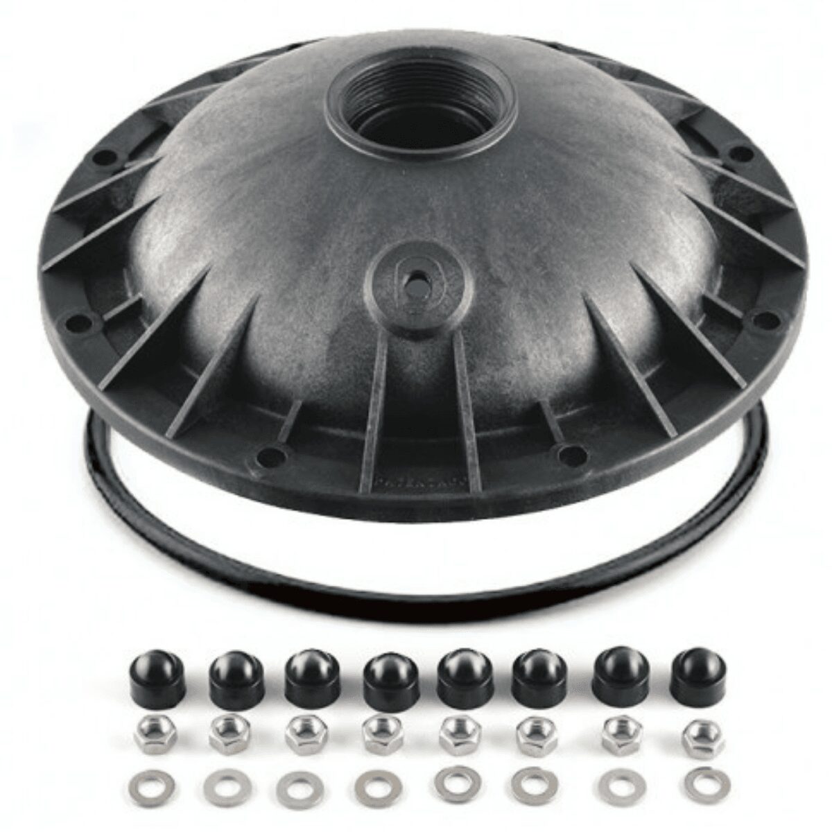 Kit composto da coperchio, dadi di fissaggio e guarnizione ricambio per filtro a sabbia Berlin Astralpool