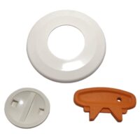 Kit copriflangia con tappo e chiave ricambio per bocchetta a parete multiflow Astralpool