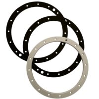 Kit composto da flangia e guarnizione ricambio per faro subacqueo PL-PB84 Aquareva