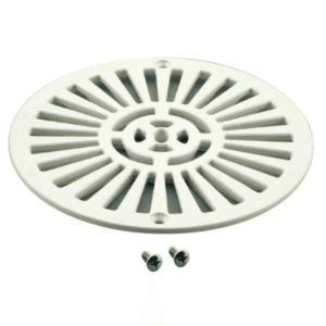 Griglia piatta e viti fissaggio, ricambio per scarico di fondo da due pollici Astralpool