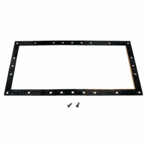 Kit composto da guarnizione e viti ricambio per skimmer bocca larga, portata 15 e 17,5 litri Astralpool