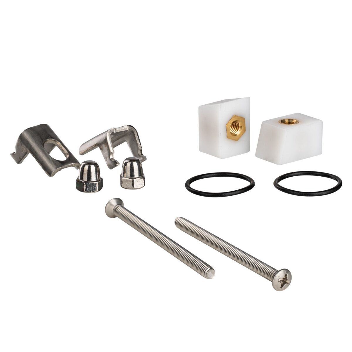 Kit composto da viti fissaggio ricambio per faro subacqueo Standard e Lumiplus PAR56 Astralpool