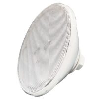 Vista frontale della lampada LED colore bianco PAR56 ricambio compatibile per faro PAR56
